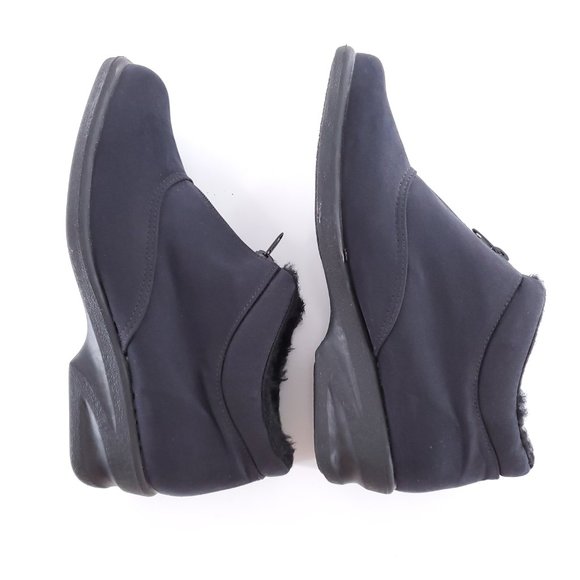 Toe Warmers Women Shoes Boot Zip Color Black Size 11- made in Canada - Picture 5 of 7